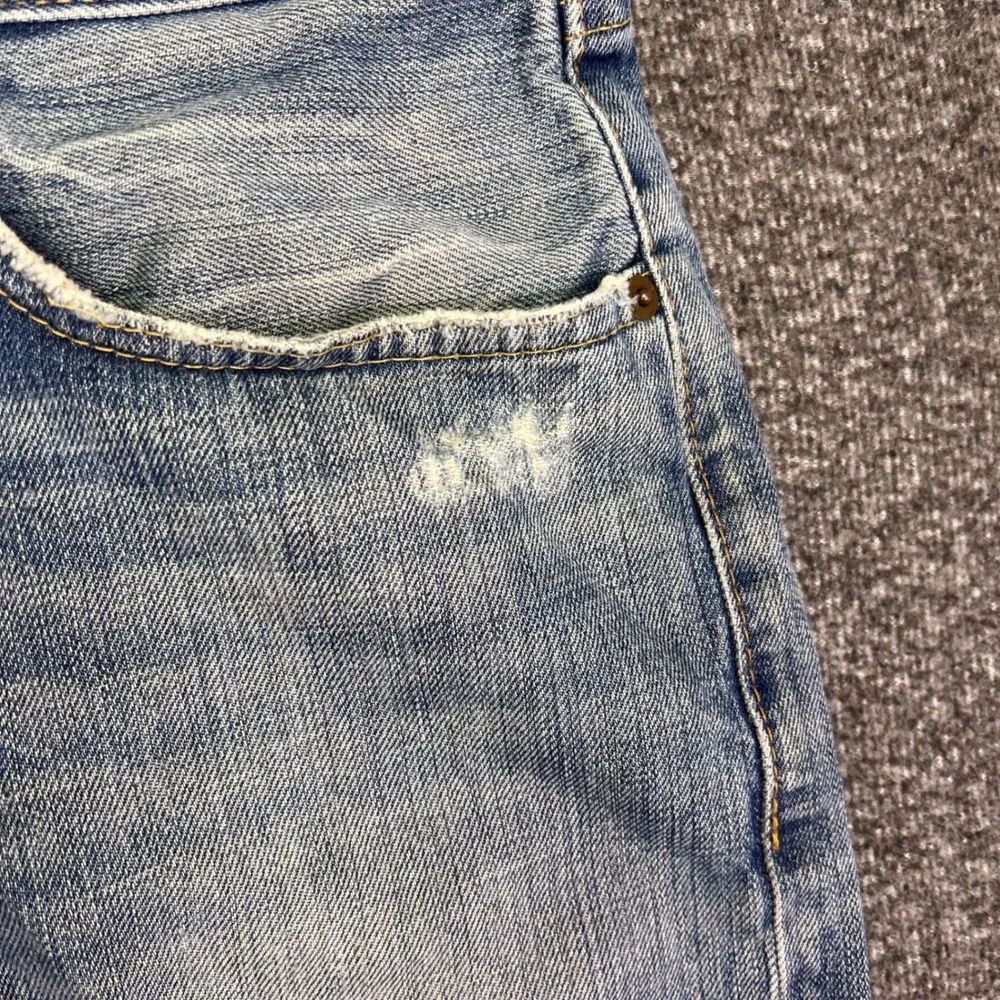 Denim & Supply Ralph Lauren Jeans Men 34x30 Blue Bootcut Casual Distressed Denim